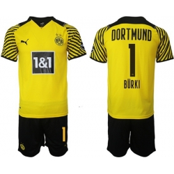 Men Borussia Dortmund Soccer Jersey 057