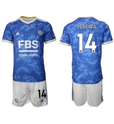 Men Leicester City Soccer Jersey 014