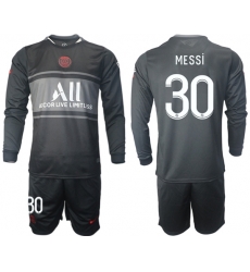 Men Paris Saint Germain Long Sleeve Soccer Jerseys 501