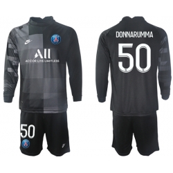 Men Paris Saint Germain Long Sleeve Soccer Jerseys 537