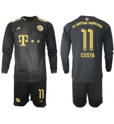 Men Bayern Long Sleeve Soccer Jerseys 507