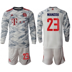 Men Bayern Long Sleeve Soccer Jerseys 524