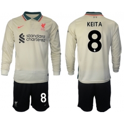 Men Liverpool Long Sleeve Soccer Jerseys 511