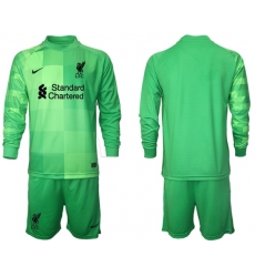 Men Liverpool Long Sleeve Soccer Jerseys 518