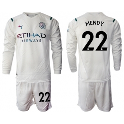 Men Manchester City Long Sleeve Soccer Jerseys 524