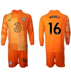 Men Chelsea Long Sleeve Soccer Jerseys 506