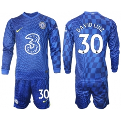 Men Chelsea Long Sleeve Soccer Jerseys 511