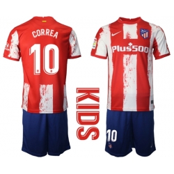 Kids Atletico de Madrid Soccer Jerseys 013