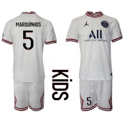 Kids Paris Saint Germain Soccer Jerseys 012