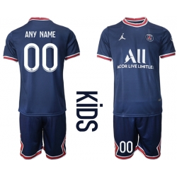 Kids Paris Saint Germain Soccer Jerseys 051 Customized