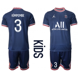 Kids Paris Saint Germain Soccer Jerseys 061