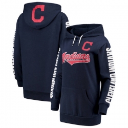 Cleveland Indians Women Hoody 001