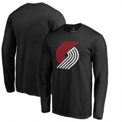 Portland Trail Blazers Men Long T Shirt 003