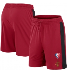 Men Cleveland Cavaliers Red Shorts