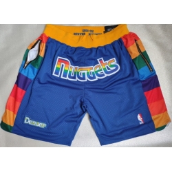 Denver Nuggets Basketball Shorts 008