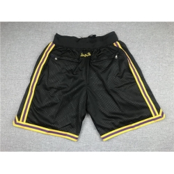 Los Angeles Lakers Basketball Shorts 017