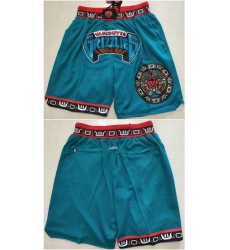 Memphis Grizzlies Basketball Shorts 009