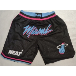 Miami Heat Basketball Shorts 023