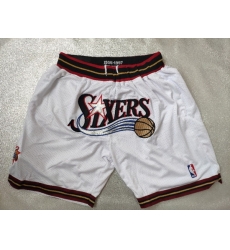 Philadelphia 76ers Basketball Shorts 011