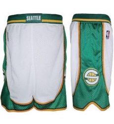 Seattle SuperSonics Basketball Shorts 003