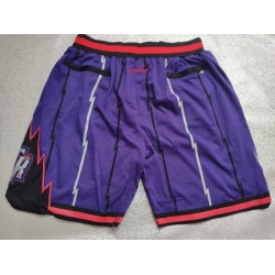 Toronto Raptors Basketball Shorts 011