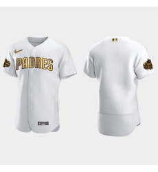 Men San Diego Padres 2022 Mlb All Star Game White Gold Men Jersey