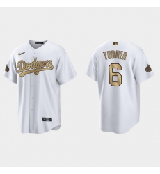 Men Trea Turner Los Angeles Dodgers 2022 Mlb All Star Game White  Jersey