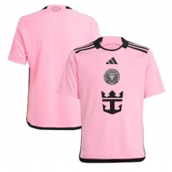 Youth Inter Miami CF adidas Pink 2024 2getherness Replica Jersey