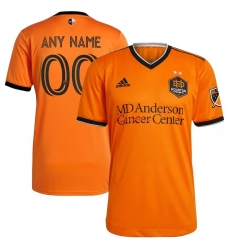 Houston Dynamo FC adidas Orange My City My Club Authentic Custom Jersey