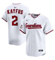 Men Cleveland Guardians Nike White Home Limited Jersey Kayfus CJ 2