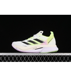 ADIZERO BOSTON 12 M CLOUD WHITE CORE BLACK GREEN SPARK