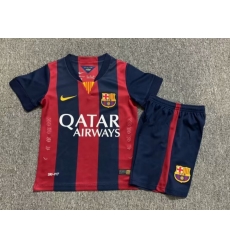 Youth Retro Soccer Jerseys FC Barcelona 14 15