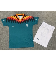 Youth Retro Soccer Jerseys Germany 1994 Away