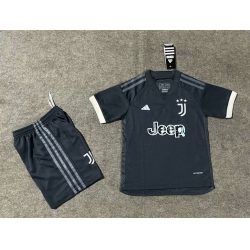 Youth Soccer Jersey Juventus Black Away