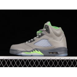 AIR JORDAN 5 RETRO 2022 SILVER GREEN BEAN FLINT GREY DM9014 003