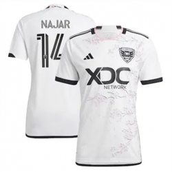 Men D.C. United Andy Najar 2023 24 Away Replica White