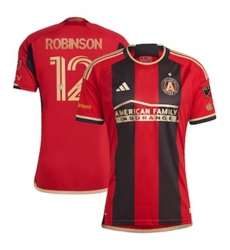 Men Atlanta United Miles Robinson 2023 24 Home Replica Black