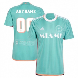 Youth Inter Miami CF Custom 2024 25 Third Replica Aqua