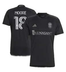 Men Nashville SC Shaq Moore 2023 24 Away Replica Black