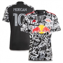 Men New York Red Bulls Lewis Morgan 2023 24 Freestyle Replica Black