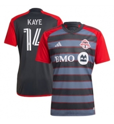 Men Toronto FC Mark-Anthony Kaye 2023 24 Home Replica Gray