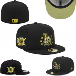 MLB Patch Fitted Hats 4124