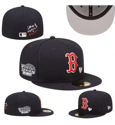 MLB Patch Fitted Hats 4129