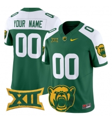 Men Women Youth Baylor Bears 2024 Vapor Limited Custom Jersey All Stitched Green Alternate