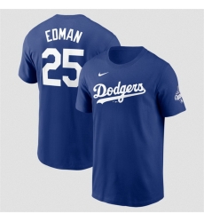 Men Los Angeles Dodgers 25 Tommy Edman Royal 2025 World Series Champions Name 26 Number T Shirt Men Los Angeles Dodgers 25 Tommy Edman Royal 2025 World Series Champions Name 26 Number T Shirt