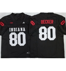 Men Indiana Hoosiers 80 Charlie Becker Black F U S E Stitched Basketball Jersey Men Indiana Hoosiers 80 Charlie Becker Black F U S E Stitched Basketball Jersey