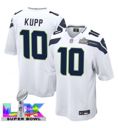 Men Women Youth Seattle Seahawks #10 Cooper Kupp 2025 2026 Super Bowl LX F U S E Stitched NFL Jersey White