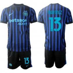 Men Internazionale 2026 Soccer Jerseys BlueBlack #13 MARTINEZ