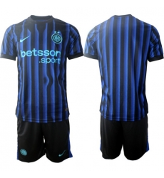 Men Internazionale 2026 Soccer Jerseys BlueBlack BLANK