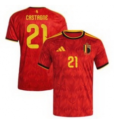 Women 21Timothy Castagne Belgium Jersey 1 Women 21Timothy Castagne Belgium Jersey 1